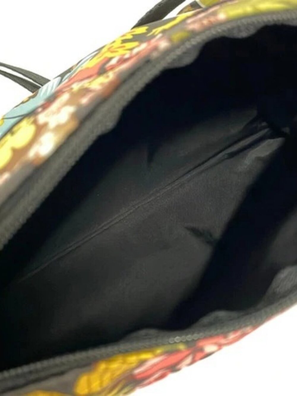 LESPORTSAC Black Yellow Multi Respo Nylon Shoulder Bag - Picture 7 of 9